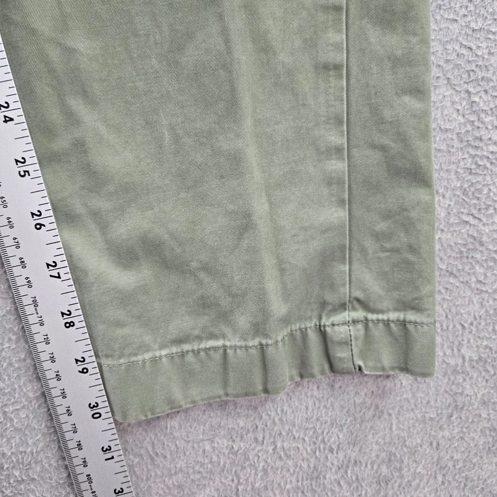 Banana Republic‎ Men Pants 35X32 Green Chino Aiden Chino Cotton